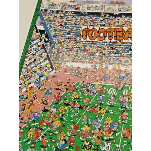 529 piece World's Most Difficult FOOTBALL edtion Jigasw Puzzle- complete!! - Picture 5 of 12